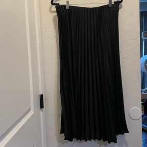 Zara pleated skirt